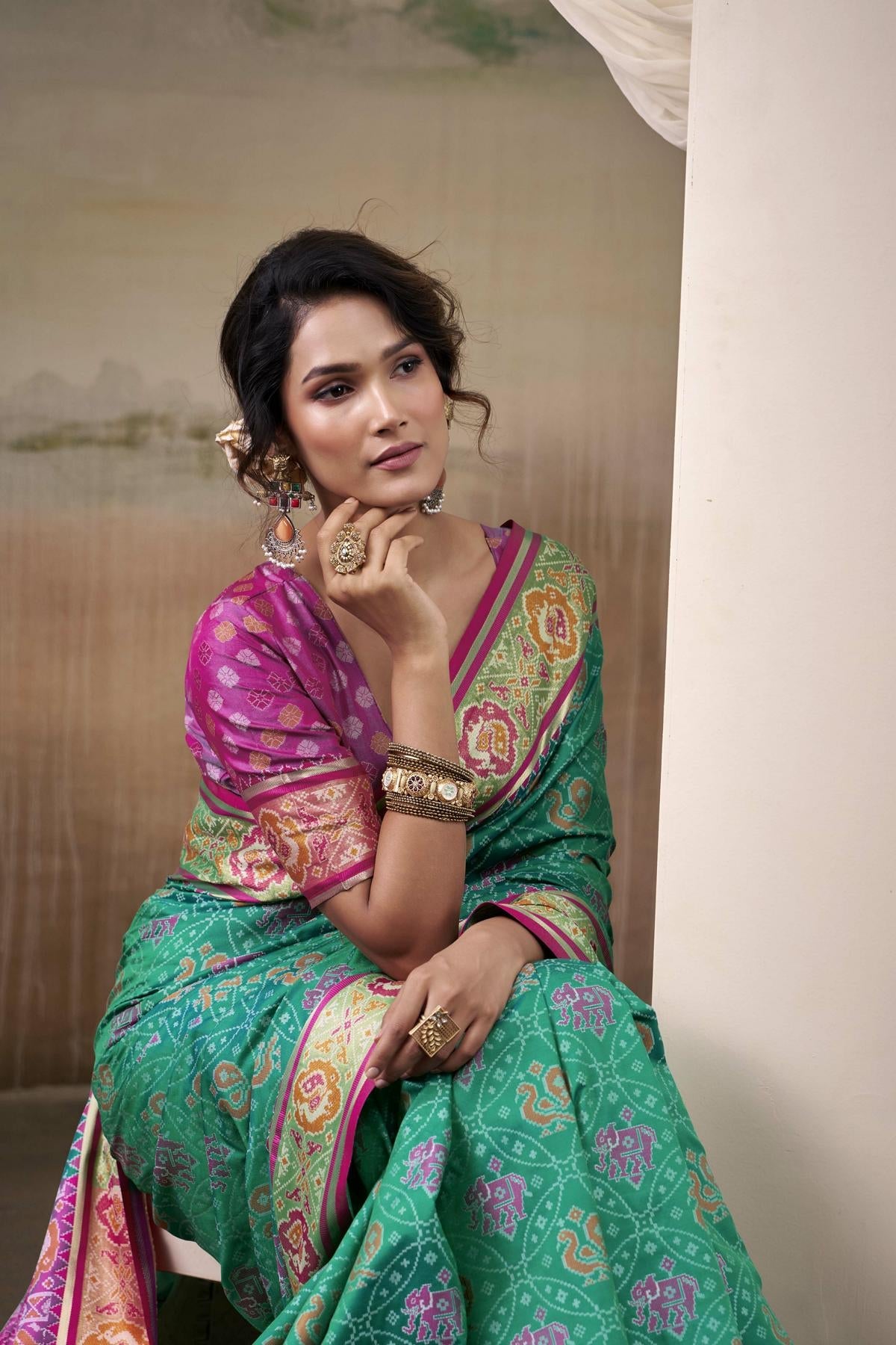 Patola Silk Designer Saree